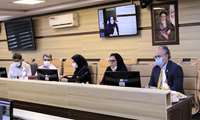 دومین جلسه هماهنگی پخش همزمان همایش AMEE2022 با حضور نمایندگان کلان مناطق آمایشی کشور برگزار شد